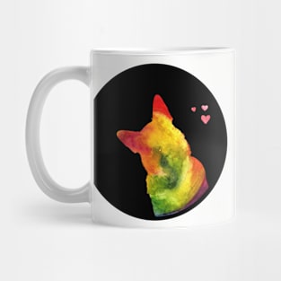 German Shepherd Love - Jungle Silhouette Mug